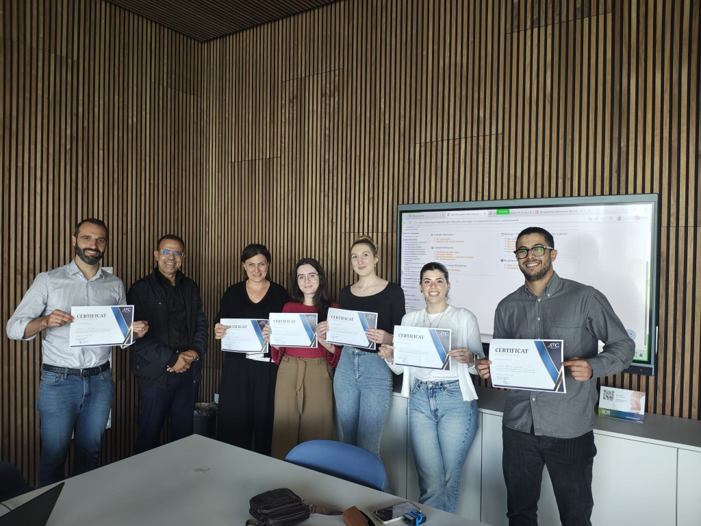 Équipe ATC PROJECTS — formation et certificats